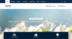 Desktop Screenshot of laprece.com